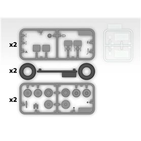 ICM 1:35 Laffly (f) typ V15T - WWII GERMAN MILITARY VEHICLE