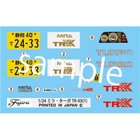 Fujimi 046372 1/24 ID-153 Daihatsu Mira Turbo TR-XX AERO