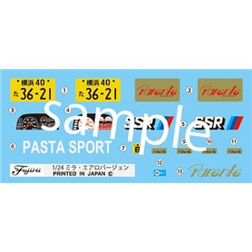 Fujimi 046372 1/24 ID-153 Daihatsu Mira Turbo TR-XX AERO