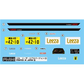 Fujimi 046365 1/24 ID-149 Daihatsu Leeza Z turbo AERO