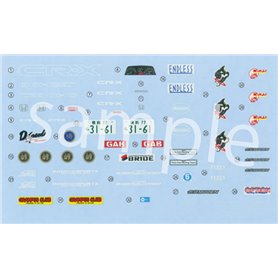 Fujimi 046419 1/24 ID-140 Honda Cyber Sports CR-X Si