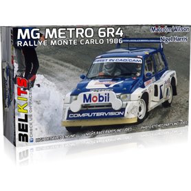 Belkits 1:24 MG METRO 6R4 Rallye Monte Carlo 1986