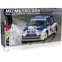 Belkits 1:24 MG METRO 6R4 Rallye Monte Carlo 1986