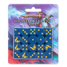 Warhamme AGE OF SIGMAR: Disciples Of Tzeentch Dice