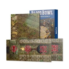 Blood Bowl AMAZON TEAM PITCH AND DUGOUTS