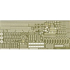 Fujimi 1:700 PHOTO-ETCHED PARTS SET FOR IJN LIGHT CRUISER