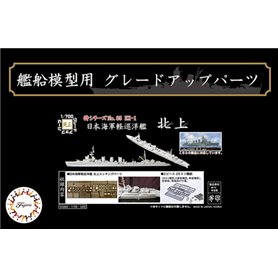 Fujimi 432663 1/700 TOKU-85 EX-1 Photo Etched Parts for IJN Light Cruiser Kitakami (w/2 pieces 25mm Machine Cannon)
