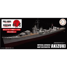 Fujimi 1:700 IJN Akizuki - JAPANESE DESTROYER - FULL HULL
