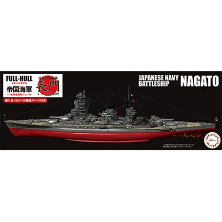 Fujimi 451657 1/700 KG-36 Japanese Navy Battleship Nagato Full Hull