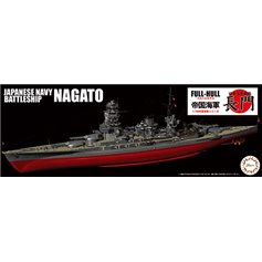 Fujimi 1:700 IJN Nagato - JAPANESE BATTLESHIP - FULL HULL