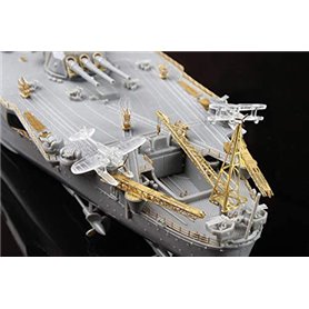 Fujimi 460765 1/700 NX-1 EX-101 Photo-Etched Parts Set for IJN Battleship Yamato (w/Ship Name Plate)