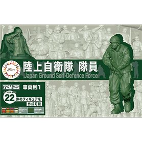 Fujimi 1:72 JGSDF STAFF FOR CAR / TANK