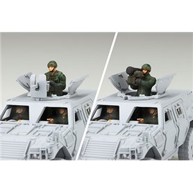 Fujimi 1:72 JGSDF STAFF FOR CAR / TANK