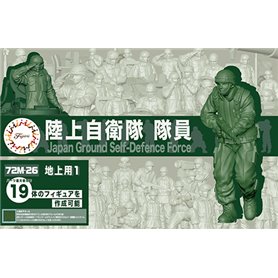 Fujimi 723433 1/72 MI-26 JGSDF Staff (Ground)