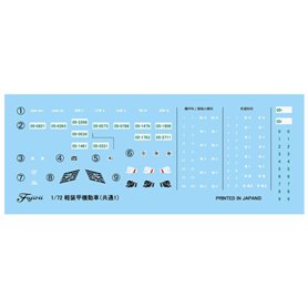 Fujimi 723518 1/72 MI-18 EX-1 JGSDF Light Armoured Vehicle