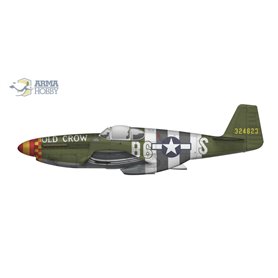 Arma Hobby 1:72 North American P-51B Mustang 