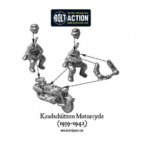 Bolt Action Afrika Korps Kradschutzen motorcycle