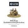 Bolt Action Afrika Korps Kradschutzen motorcycle and sidecar 