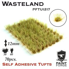 Kępki trawy Wasteland Tufts 12mm