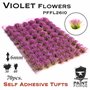 Violet Flowers 6mm