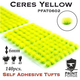 Paint Forge PFTU0602 Kępki trawy CERES YELLOW - 6mm