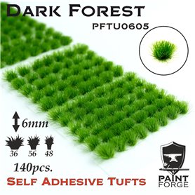 Paint Forge Kępki trawy DARK FOREST TUFTS - 6mm