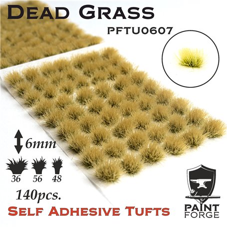Paint Forge Kępki trawy DEAD GRASS TUFTS - 6mm