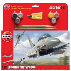 Airfix 1:72 Eurofighter Typhoon - STARTER SET - z farbami
