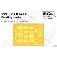 IBG 1:72 Masks for PZL.23 Karaś