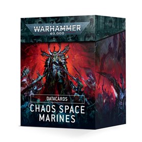 Warhammer 40000 DATACARDS: Chaos Space Marine
