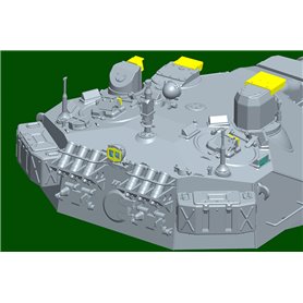 TRUMPETER 09599 2S25 Sprut-SD Rosyjski, lekki pływający niszczyciel czołgów - 1:35