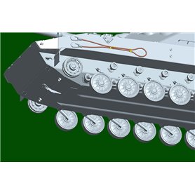 TRUMPETER 09599 2S25 Sprut-SD Rosyjski, lekki pływający niszczyciel czołgów - 1:35