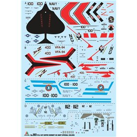 Italeri 2823 F/A-18F Super Hornet U.S. Navy Special Colors