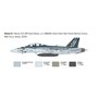 Italeri 2823 F/A-18F Super Hornet U.S. Navy Special Colors