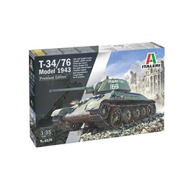 Italeri 6570 1/35  T-34/76 Model 1943 Early Version Premium Edition