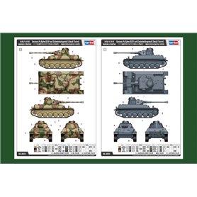 Hobby Boss 1:35 Pz.Kpfw.III/IV auf Einheitsfahrgestell - SMALL TURRET