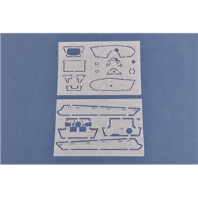 HOBBY BOSS 84558 Pz.Kpfw.VI Sd.Kfz.182 Tiger II (Porsche Early Fgst.Nr.280009) - 1:35