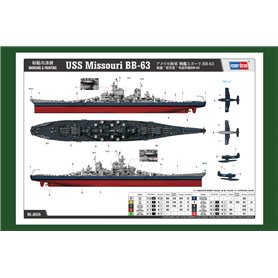 Hobby Boss 1:35 USS Missouri BB-63