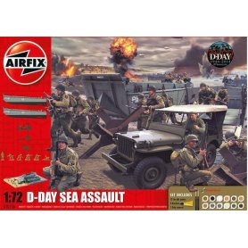 Airfix 1:72 D-Day The Sea Assault Gift Set