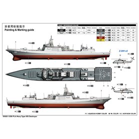 Trumpeter 1:200 PLA NAVY TYPE 055 DESTROYER