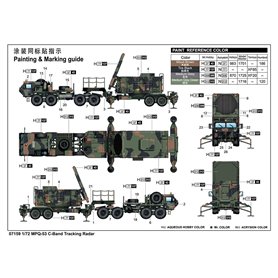 Trumpeter 07159 MPQ-53 C-Band Tracking Radar