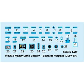 I LOVE KIT 1:35 M1278 Heavy Guns Carrier - General Purpose (JLTV-GP)