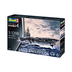 Revell 1:1200 USS Enterprise CV-6