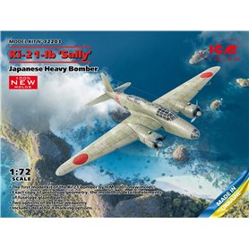 ICM 72203 Ki-21-Ib 'Sally' - Japanese Heavy Bomber (100% new molds)