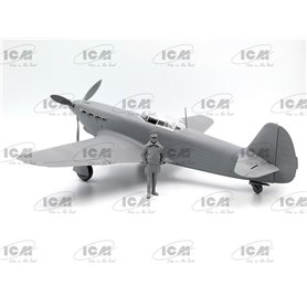 ICM 1:32 Normandie-Niemen - PLANE OF MARCEL LEFEVRE - Yakovlev Yak-9T