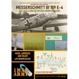 1 Man Army 32DET007 Messerschmitt BF 109 E-4