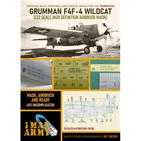 1 Man Army 32DET031 Grumman F4F-4 Wildcat