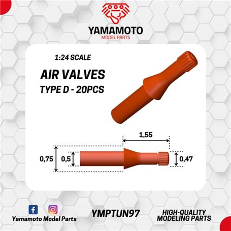 Yamamoto YMPTUN97 Air Valves Type D