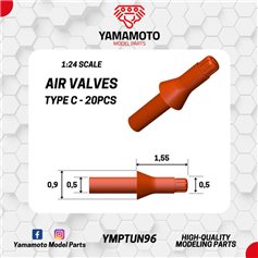 Yamamoto 1:24 AIR VALVES TYPE C 