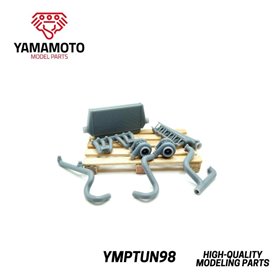 Yamamoto YMPTUN98 2JZ Twin Turbo Kit for Tamiya 24123